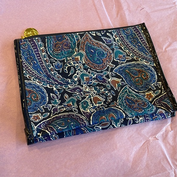 Estée Lauder Makeup Bag – Abstract Print Cosmetic Pouch, Travel Organizer - Picture 3 of 5